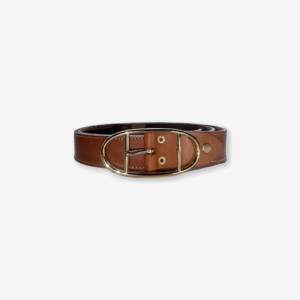 #14 Women’s Leather Belt with Silver Buckle
